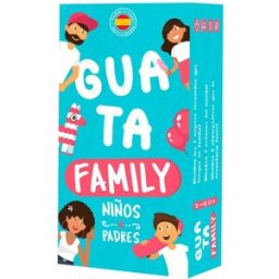 Asmodee Juego de cartas Guatafamily niños&padres .