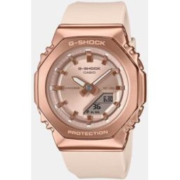Casio Reloj de mujer New Colorful Dial GM-S2110PG-4AER Sostenible de resina rosa. Rosa