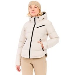 Protest Chaqueta de nieve de mujer Lucid . (XS-S) Blanco roto