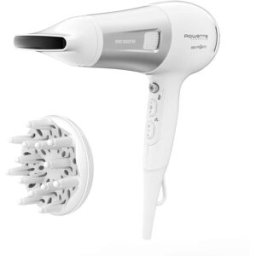 Rowenta Secador de pelo Powerline Beauty, emite iones, Motor de CC 2.400 W. Blanco