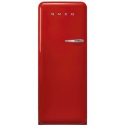 SMEG Frigorífico 1 puerta , Compresor Inverter, 270 litros, Rojo, apertura a la izquierda - FAB28LRD6. Rojo