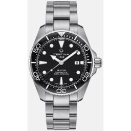Certina Reloj de hombre Automático DS ACTION DIVER C0326071105100 de acero. Negro