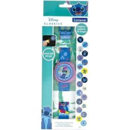 Lexibook Reloj Proyector Disney Stitch .