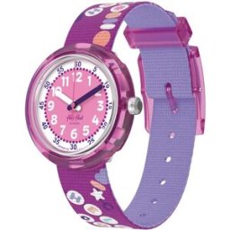 Flik Flak Reloj infantil Classroom Creations FPNP172. Morado
