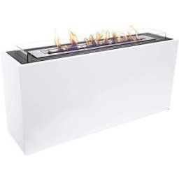 CLIMACITY Chimenea Bioetanol Modular de Suelo 5 kW Gea 5 l. Blanco