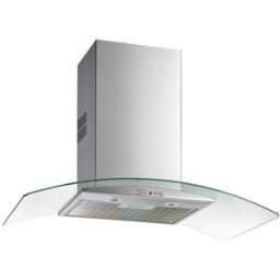 Teka Campana decorativa ala de cristal - NC 985. Acero Inox
