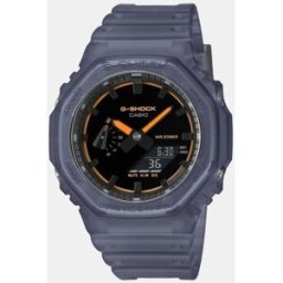 Casio Reloj GA-2100K-2AER de resina azul. Negro