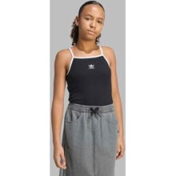 Adidas Camiseta de niña Trefoil Essentials Originals. (16 años) Negro