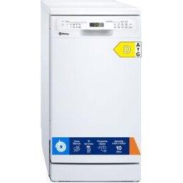 Balay Lavavajillas 10 servicios, 45 cm de ancho, Media Carga - 3VN4031BA. Blanco