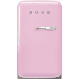 SMEG Frigorífico 1 puerta , 34 litros, Frío estático, Blanco, apertura a la derecha - FAB5RWH6. Blanco