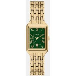 Fossil Reloj de mujer raquel de acero. Dorado