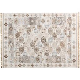 El Corte Inglés Alfombra kilim de lana Sinaloa . (300 x 400 cm) Natural