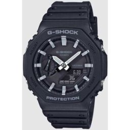 Casio Reloj de hombre G-Shock GA-2100-1AER de resina negro. Negro