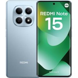Xiaomi Móvil Redmi Note 15 6,8" MediaTek G100 Ultra. (128 GB + 6 GB RAM) Glaciar