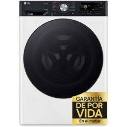 LG Lavadora secadora 11 kg lavado, 6 kg secado1400 rpm, Turbowash 360º, Autodosificación - F4DR7511AGW. Blanco