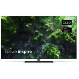 Loewe TV OLED 139 cm (55'') inspire dr 55 UHD 4K, HDR, Wi-Fi y Smart TV, sonido invisible 40W. Basalto