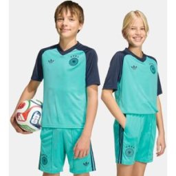 Adidas Camiseta de niños Alemania Mundial 2026 Pre Match . (12 años) Azul