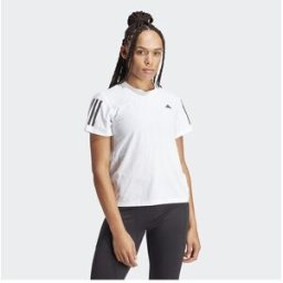 Adidas Camiseta de mujer Own The Run . (XS) Blanco