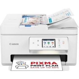 Canon Impresora Multifunción 3 en 1 PIXMA TS7750i, imprsión adoble cara automática, ADF y WiFi. Compatible con PIXMA Print Plan. Blanco