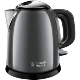 Russell Hobbs Hervidor Mini Colours Plus de color Gris y 1 litro de capacidad. Gris