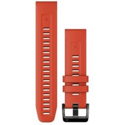 Garmin Correa de reloj QuickFit 22mm Silicona . Rojo