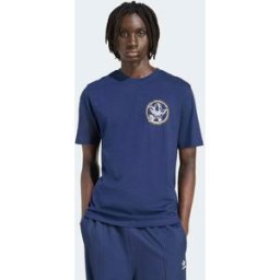 Adidas Camiseta de hombre Trefoil Series Loose Originals. Azul marino