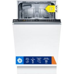 Balay Lavavajillas integrable 10 servicios, 45 cm de ancho, Media Carga - 3VT4032NA (Reacondicionado Grado B).