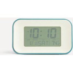 Acctim Reloj despertador digital rectangular Alta . Azul