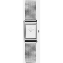 Daniel Wellington Reloj de mujer Bound Mini DW00100927 de malla de acero. Blanco