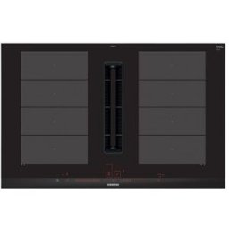 Siemens Placa inducción extractor integrado - EX875LX67E. Negro