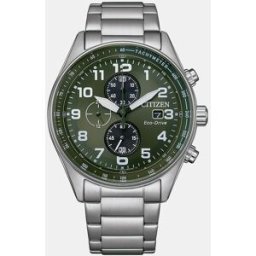 Citizen Reloj de hombre Of Colletion CA0770-72X Eco-Drive cronógrafo de acero. Plata
