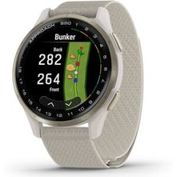 Garmin Reloj smartwatch de golf con GPSAPPROACH S50 . Oro
