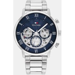 Tommy Hilfiger Reloj de hombre Legend 1710569 multifunción de acero. Plata