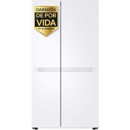 LG Frigorífico americano Total No Frost, 179 cm, 664 l, Multi Air Flow, blanco- GSBC40SWPE. Blanco