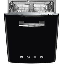 SMEG Lavavajillas integrable 13 servicios, Bandeja Cubiertos, 60 cm - STFABBL3. Negro