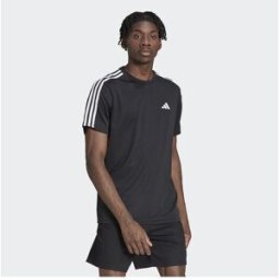 Adidas Camiseta de hombre Train Essentials Training 3 bandas . (L) Negro
