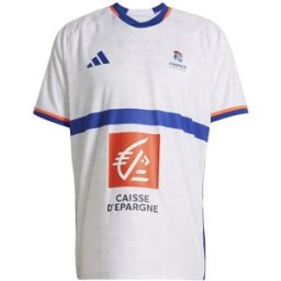 Adidas Camiseta de balonmano de hombre FFHB REP . (XL) Blanco