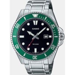 Casio Reloj de hombre MDV-107D-3AVEF de acero. Plata