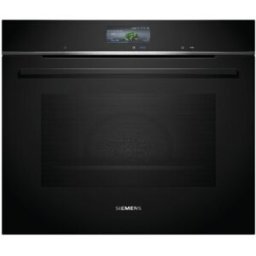 Siemens Horno multifunción perfectCooking 4D Plus, pirolítico - HB776G1B1. Negro