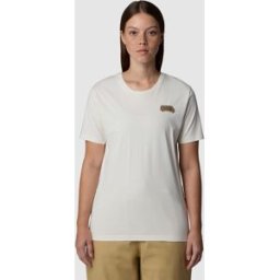 The North Face Camiseta de mujer Outdoor . (XS) Blanco roto