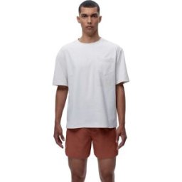 Born Camiseta de hombre Suez Living Yoga. (M) Blanco roto