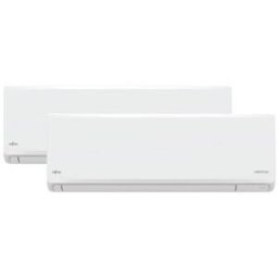 Fujitsu Aire acondicionado multisplit 2x1 con 3.611 frig-h + 1.720 frig-h U.Ext 71 - ASY4020U11MI-KN-M. Blanco