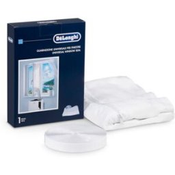 De'Longhi Junta de ventana universal para aire acondicionado portátil DLSA012. Blanco