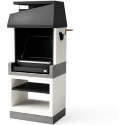 Movelar Barbacoa Tuozi Kitaway Otte [F] 84 Parrilla Argentina Acero Inoxidable Domo. Gris