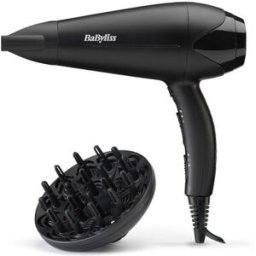 BaByliss Secador PowerDry D563DE con velocidad de secado.