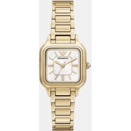 Giorgio Armani Reloj de mujer ar11744 de acero cierre de mariposa. Dorado