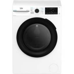 Beko Lavadora Secadora 8 Kg - 1400 rpm, EnergySpin - BM5DFT48437WB. Blanco - Negro