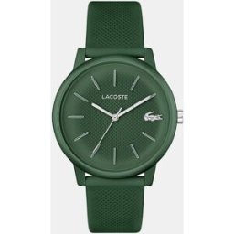 Lacoste Reloj de hombre 12.12 Move 2011238 de silicona verde. Verde