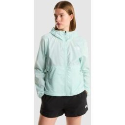 The North Face Chaqueta cortavientos para mujer Cyclone . (XL) Azul claro