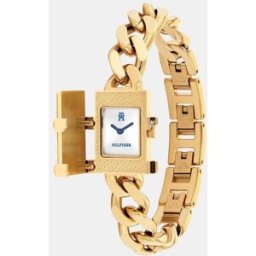 Tommy Hilfiger Reloj de mujer Th85 1782823 de acero blanco. Blanco